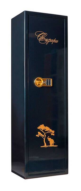 Сейф Valberg Сафари EL Gold (черный) 1500x450x350 мм