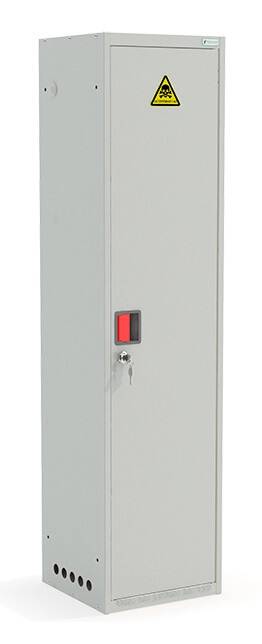 Шкаф для газовых баллонов ШГР 40-1 1631х400х385 мм