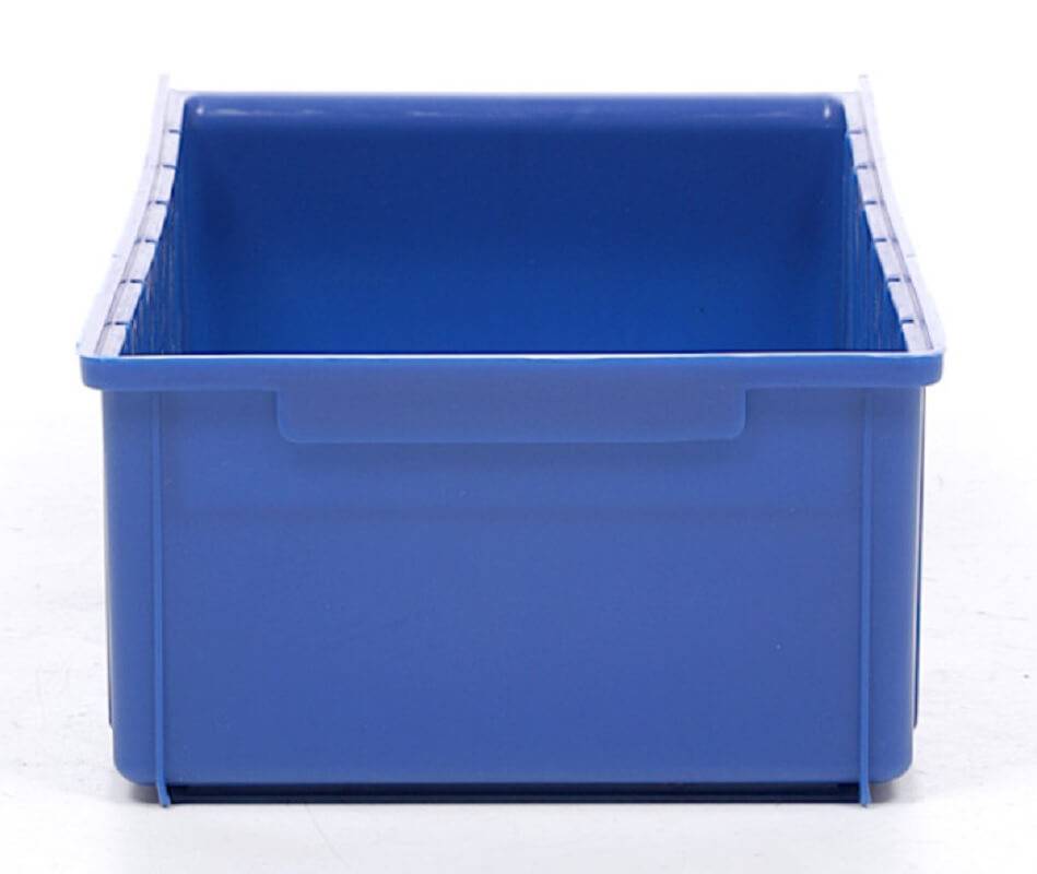 Практик Ящик пластиковый Практик 400x185x100 синий