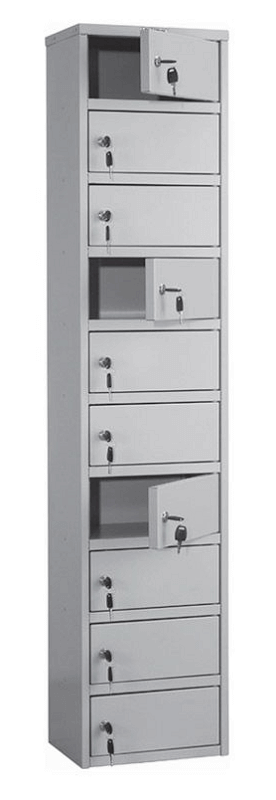 Индивидуальный шкаф кассира Шкаф кассира AMB-140/10 1400х300х220 мм
