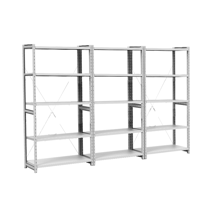 Стеллаж СКУ 2060х1266х300 с 5 полками ОС