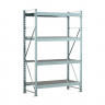 Стеллаж SGR-V 2500х1800х800 4 яруса (рамы, балки, настил - цинк) ОС