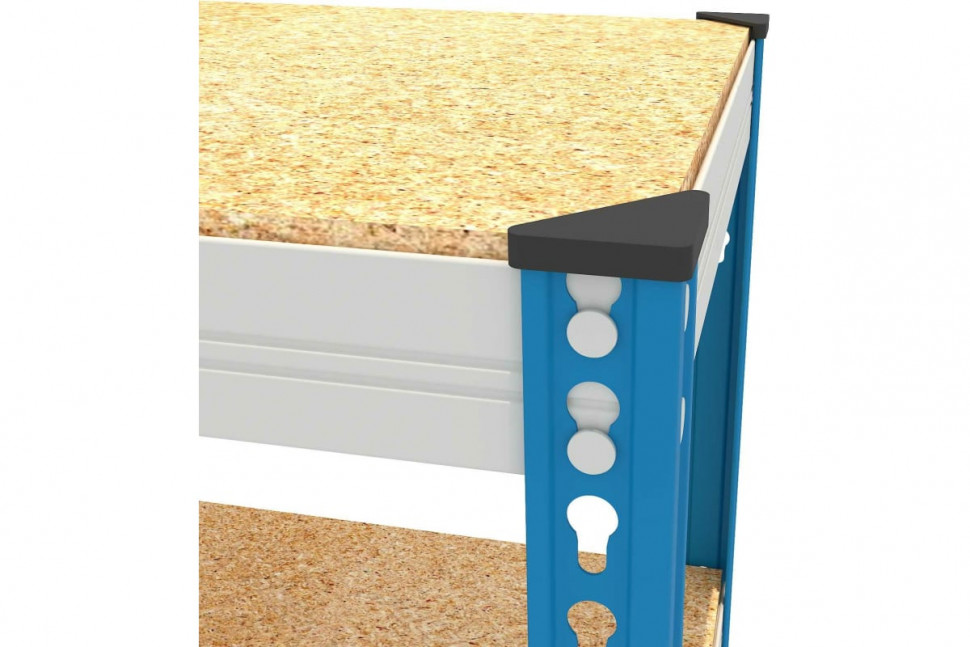 MKF-W 0906-0.85 Стол производственный, серый, стойки RAL5015, балки RAL7035