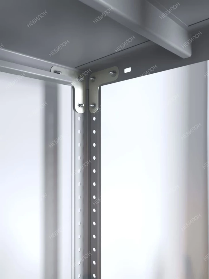 Стеллаж угловой МС 1800х1700х1700/500 мм 5 ярусов