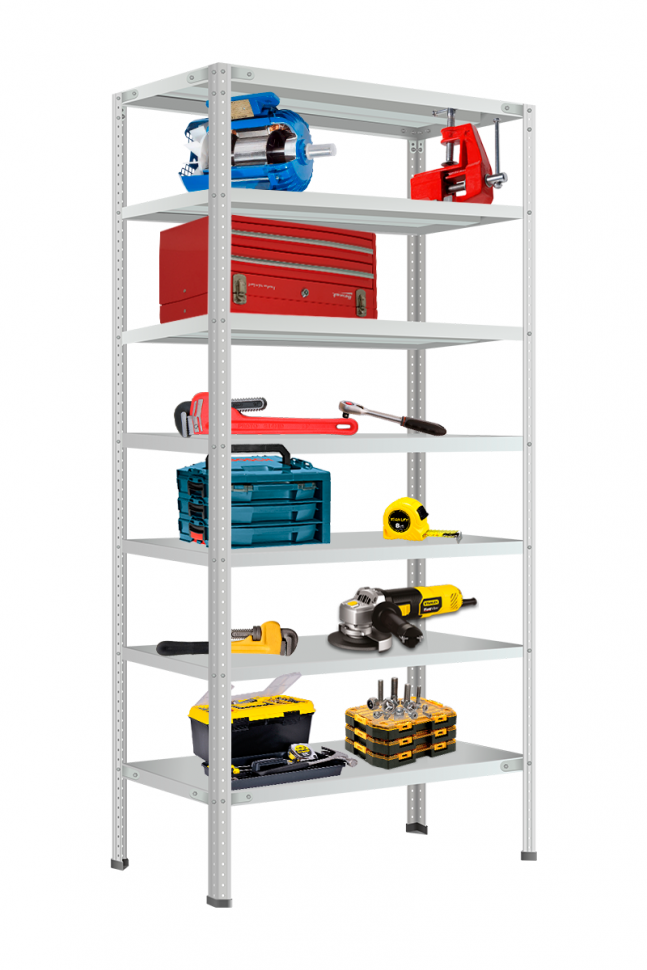 Стеллаж Титан МС-750 2500х1000х700 мм 7 полок