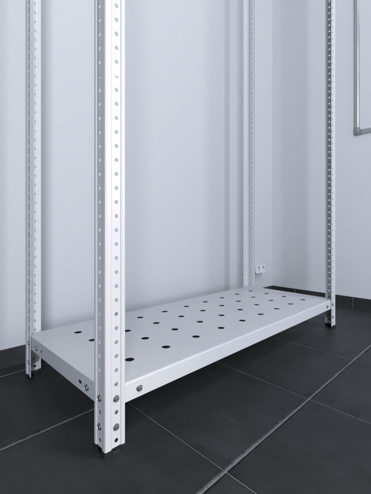 Стеллаж ТС Лайт перф. 3000х1200х600 2 полки Стеллаж ТС Лайт перф. 3000х1200х600 2 полки