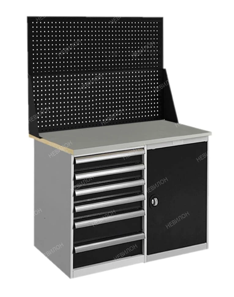 Верстак мини усиленный для сверлильного станка WTH 120.PТ1.Т6.020