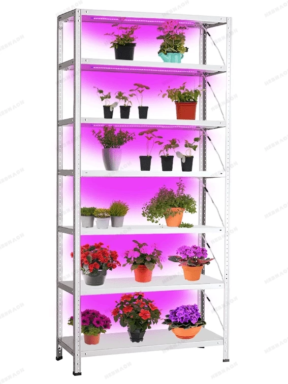 Стеллаж для балкона для рассады Невилон Флора 2200х700х400 c 7 полками Стеллаж для балкона для рассады Невилон Флора 2200х700х400 c 7 полками