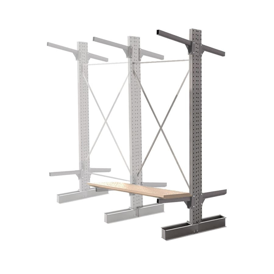 Стеллаж консольный двухсторонний КСр 2500х1696х1600 2 яруса ДС