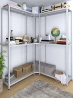 Стеллаж угловой МС 2200х1700х1700/500 мм 3 яруса