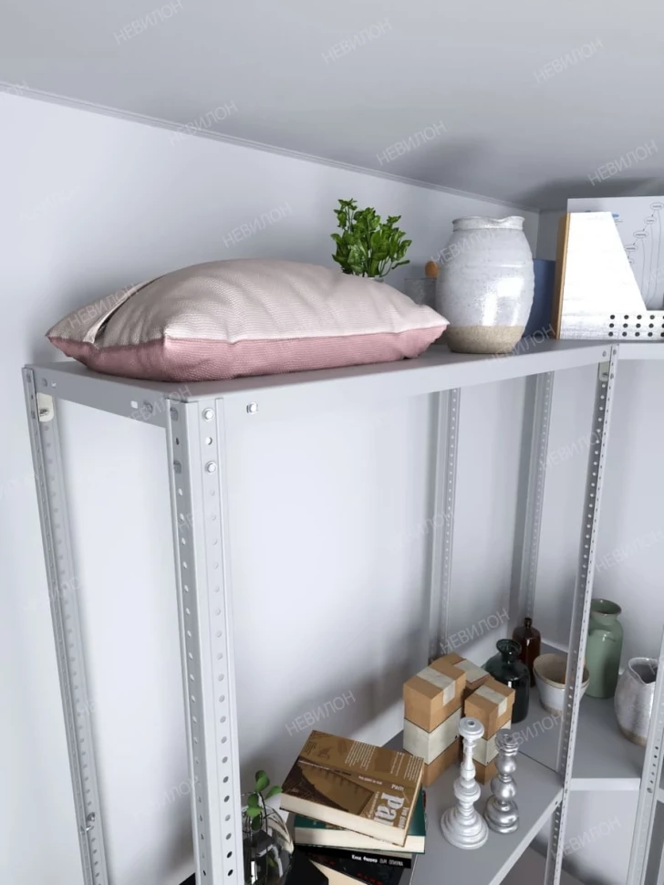 Стеллаж угловой МС 2200х1700х1700/500 мм 3 яруса