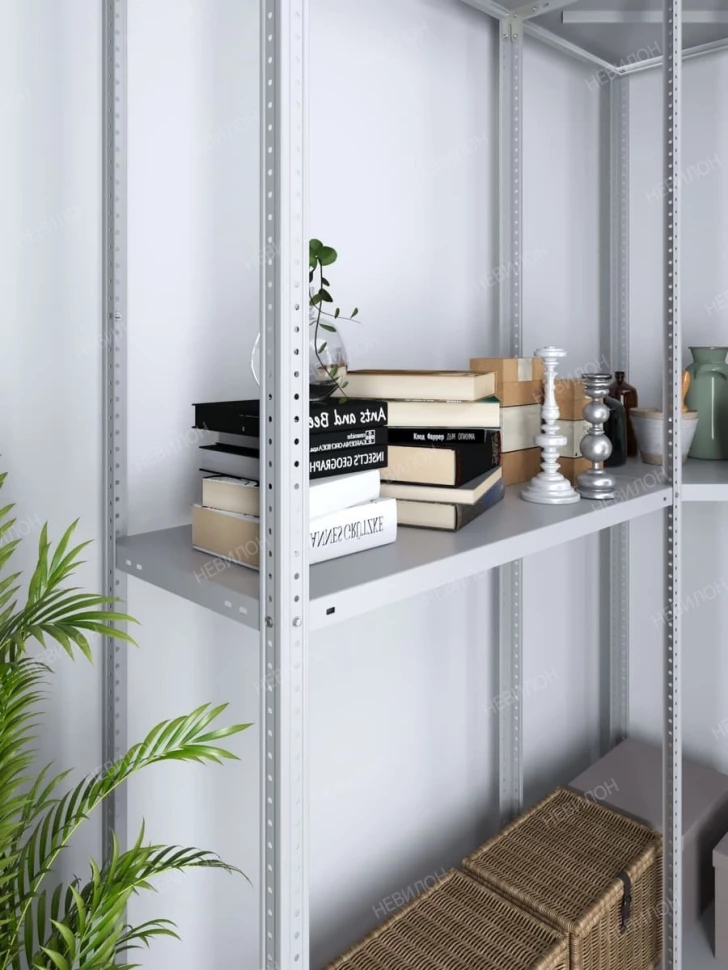 Стеллаж угловой МС 2200х1700х1700/500 мм 3 яруса