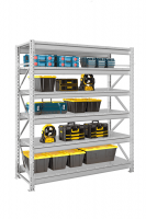 Стеллаж для гаража MS Pro Z 2500х900х1000 мм 6 ярусов