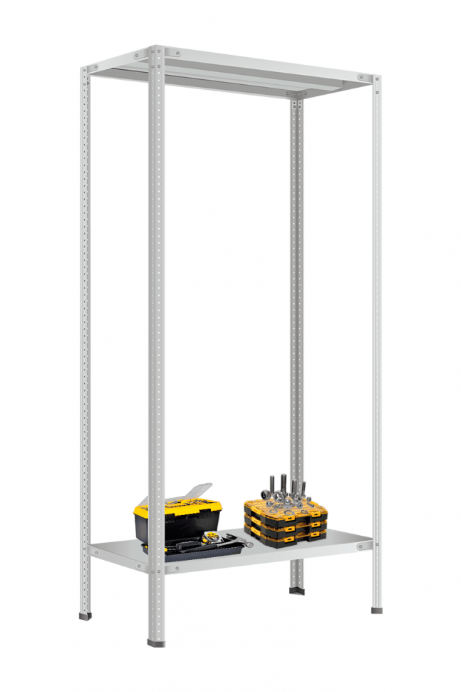 Стеллаж Титан МС-750 2300х1000х400 мм 2 полки