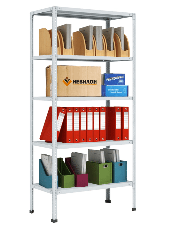 Стеллаж Невилон 2550х700х600 c 5 полками