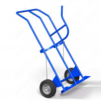 Тележка для баллонов КП-2, вместимость 1 баллон х 40л. + 1 баллон х 50л. (без колес), шт