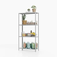 Стеллаж ТС-Лайт 2200х1200х500 с 4 сплошными полками