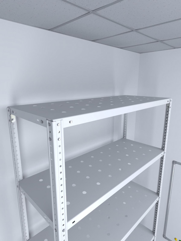 Стеллаж ТС Лайт перф. 3000х1200х500 7 полок Стеллаж ТС Лайт перф. 3000х1200х500 7 полок