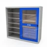 Шкаф для инструментов MODUL XXL 02 с раздвижными дверями со смотровыми окнами