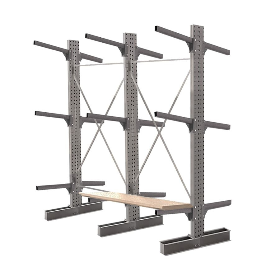 Стеллаж консольный двухсторонний КСр 2500х3294х1600 3 яруса