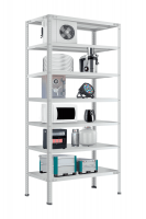 Стеллаж МС-900 1200х1000х600 мм 7 полок