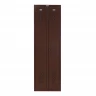 Шкаф металлический двухсекционный коричневый