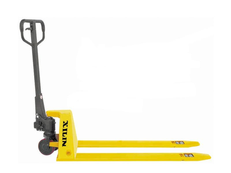 Тележка гидравлическая 1500 кг 1150 мм XILIN BFL15 низкопрофильная (полиуретановые колеса), шт