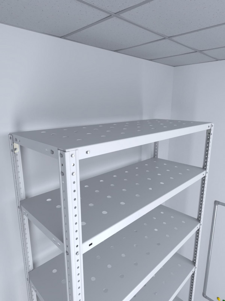 Стеллаж ТС Лайт перф. 3000х700х800 8 полок