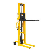 Ручной гидравлический штабелер SDJ 1030 1000 кг; 3 м; фиксированные вилы SMARTLIFT SMART