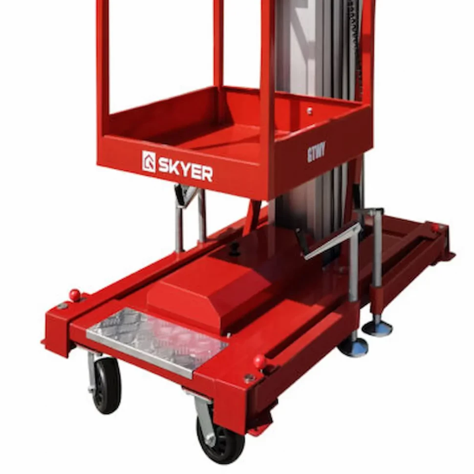 Подъемник одномачтовый несамоходный электрический SKYER GTWY9-100 DC