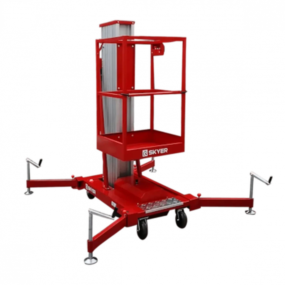 Подъемник одномачтовый несамоходный электрический SKYER GTWY9-100 DC