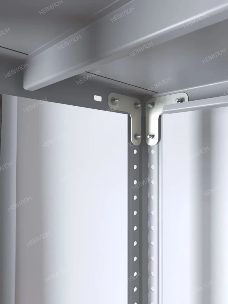 Стеллаж угловой МС 2500х1500х1500/300 мм 3 яруса