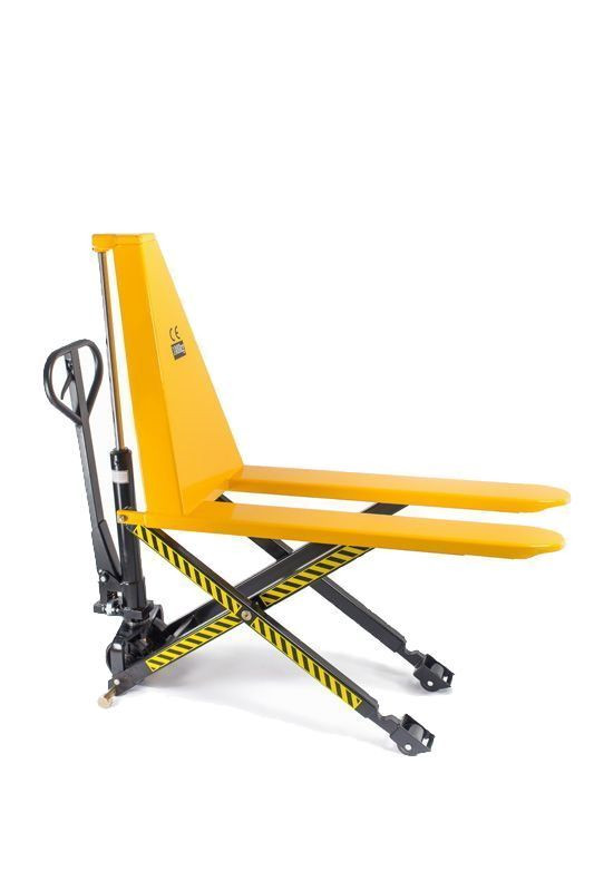 Тележка гидравлическая 1000 кг 1150 мм TOR HLS1000Q с ножничным подъемом (полиуретановые колеса) (Z), шт