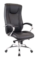 Кресло King М экокожа черная