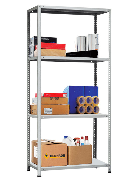 Стеллаж Невилон 2750х700х500 c 4 полками Стеллаж Невилон 2750х700х500 c 4 полками