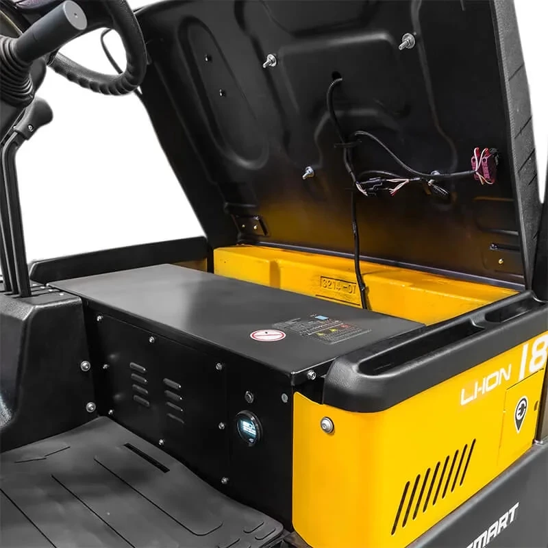 Электропогрузчик трёхопорный CPD20TVL (2000 кг; 5,5 м; li-ion 80В / 205Ач) SMARTLIFT
