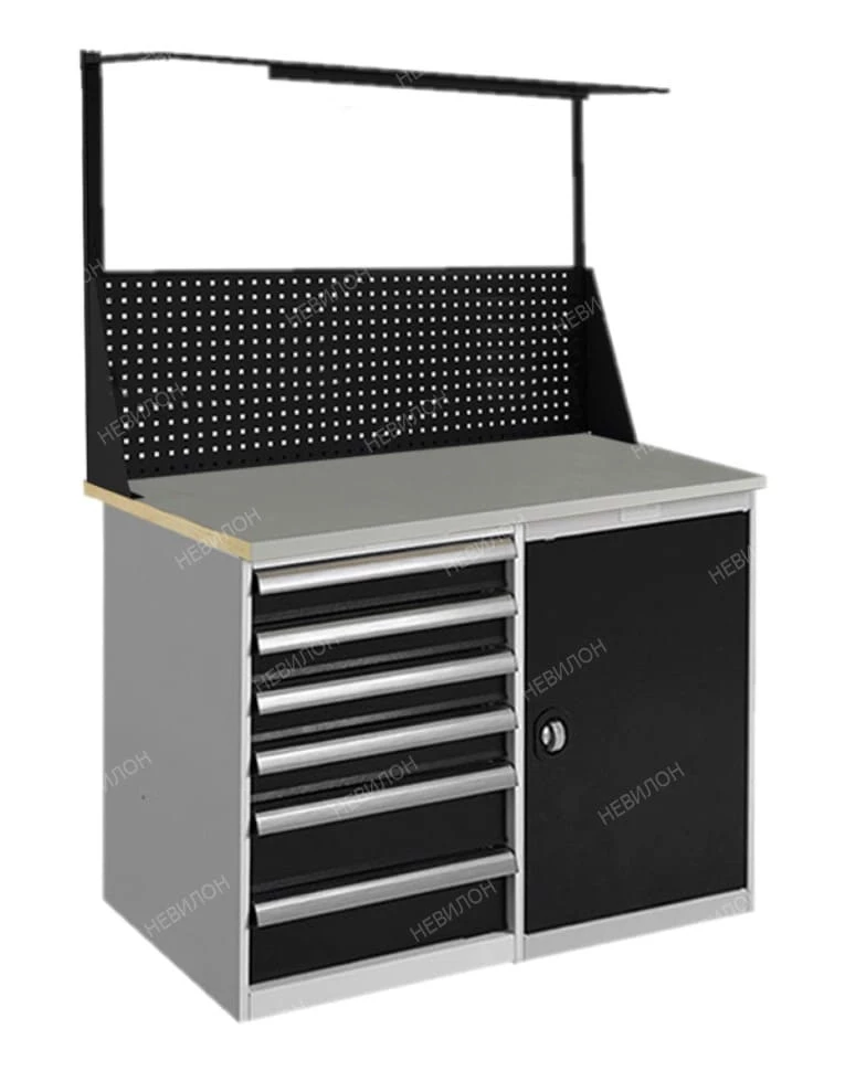 Верстак мини в сарай модульный WTS 120.PТ1.Т6.011