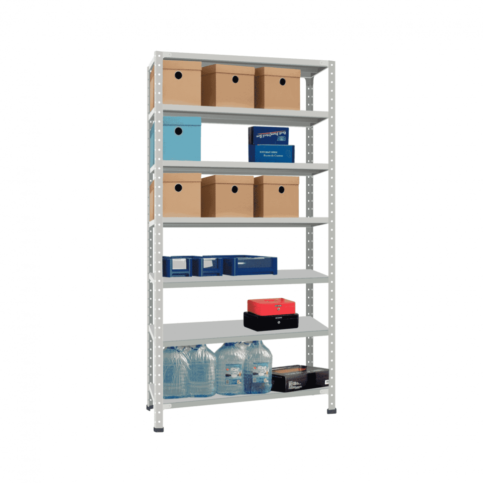 Стеллаж СТ-012 2000х1000х600 с 7 цинк полками до 250 кг