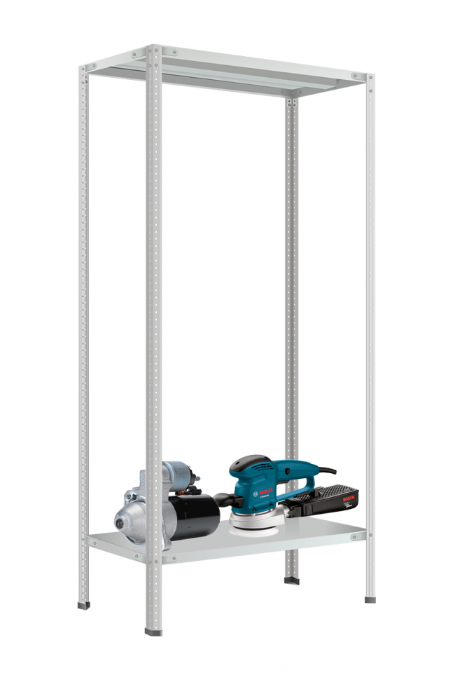 Стеллаж Титан МС-750 1500х1000х700 мм 2 полки