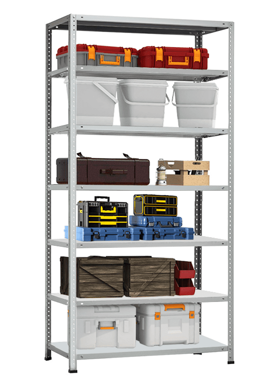 Стеллаж MS Hard 2000х1000х600 c 7 полками Стеллаж MS Hard 2000х1000х600 c 7 полками