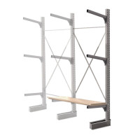 Стеллаж консольный односторонний КСр 2500х1696х960 3 яруса ДС