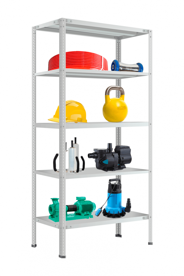 Стеллаж СТФ 1800х1200х500 мм 5 полок Стеллаж СТФ 1800х1200х500 мм 5 полок