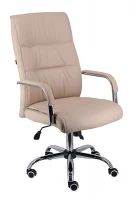 Кресло Bond Экокожа бежевая
