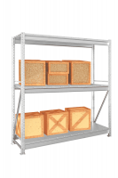 Стеллаж для хранения в гараже MS Pro Z 2000х1800х600 мм 3 яруса