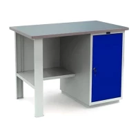 Верстак металлический для СТО с полками WT120.F1/WD1.000