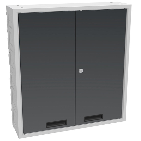 ВС Ящик перфорированный на экран 075, RAL 7038/7016