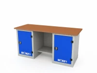 Верстак двухтумбовый WOKER PRO 2101.F40.1800