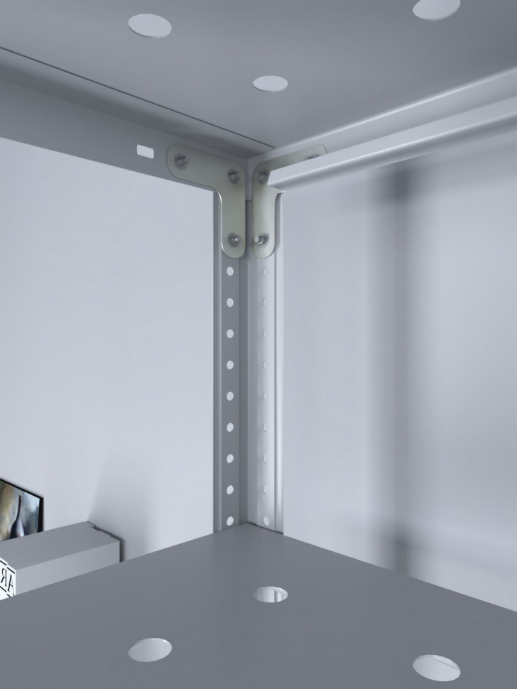 Стеллаж ТС Лайт перф. 2200х700х500 8 полок Стеллаж ТС Лайт перф. 2200х700х500 8 полок