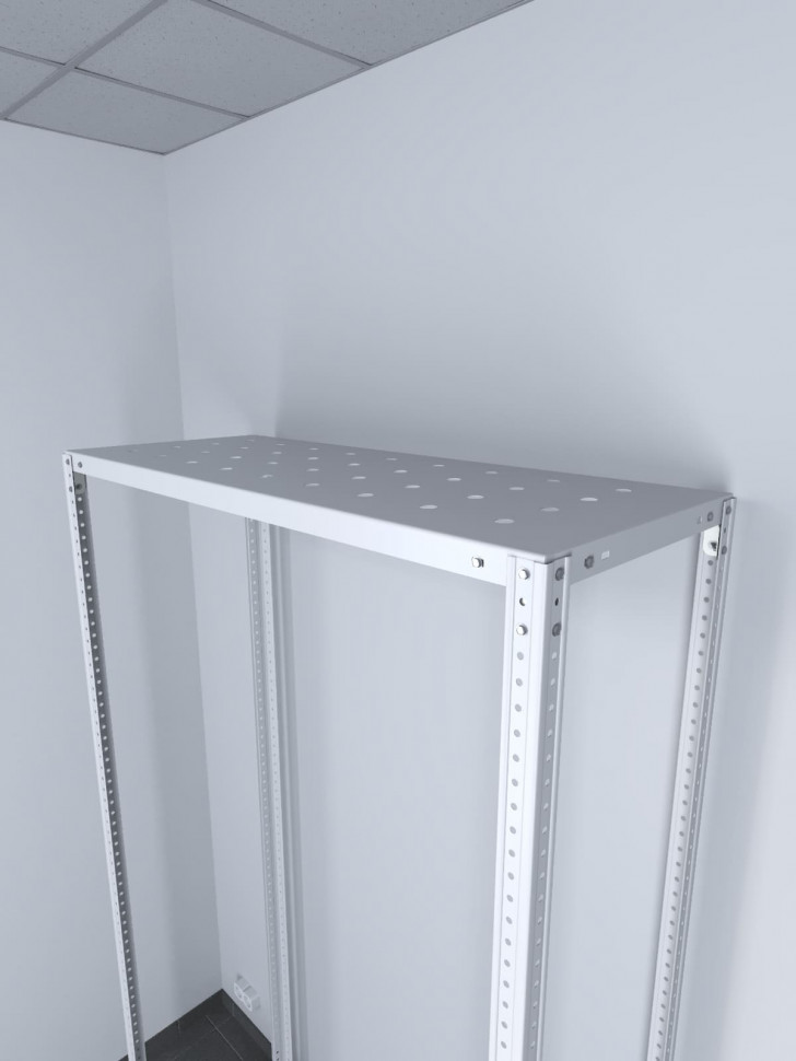 Стеллаж ТС Лайт 1500х1200х800 с 2 перфорированными полками