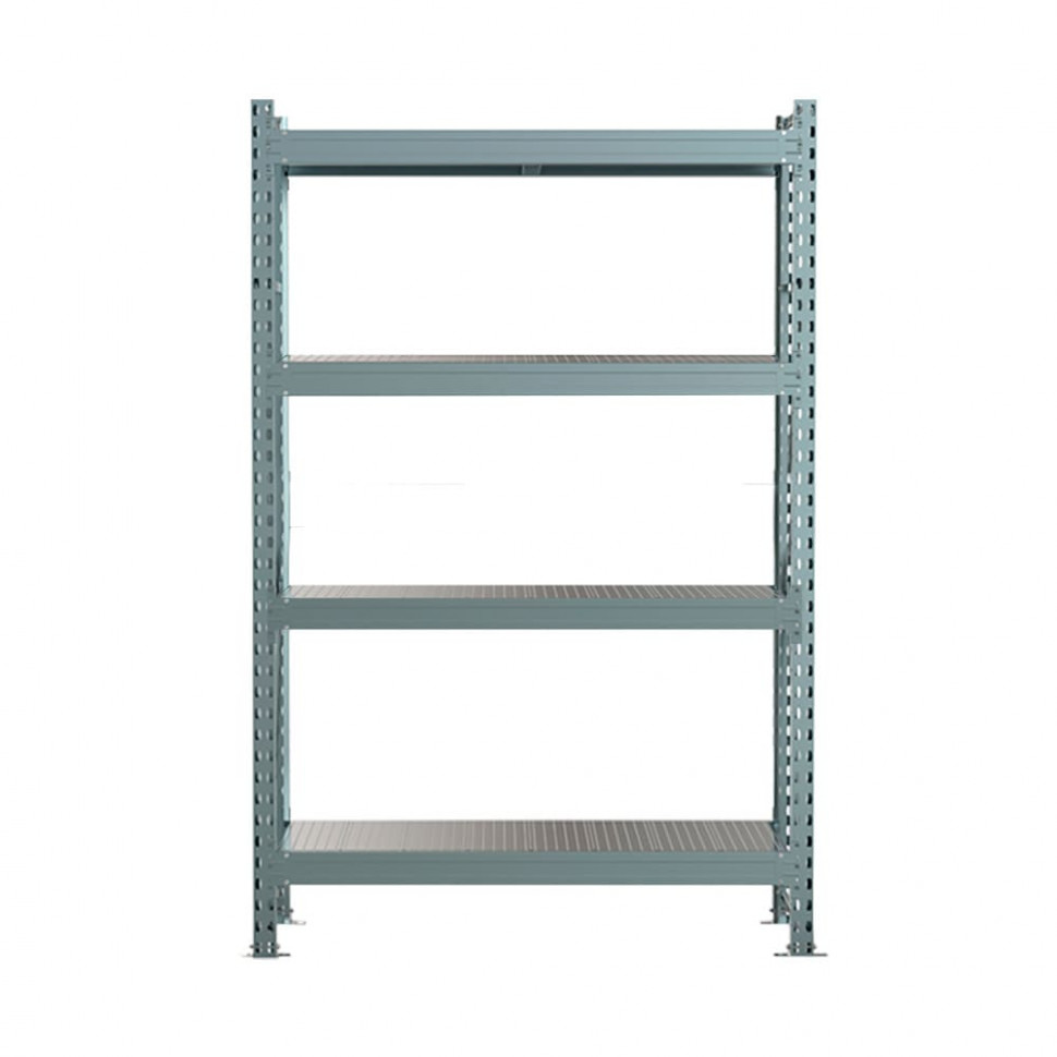 Стеллаж SGR-V 3000х1200х600 4 яруса (рамы, балки, настил - цинк) ОС